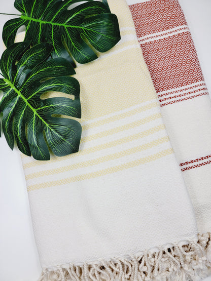 Toalla turca - Easy Carry Quick Dry Throw - Amarillo