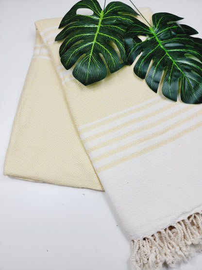Toalla turca - Easy Carry Quick Dry Throw - Amarillo