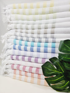 One sided Terry Towel - Sand free beach and Bath towel-NavyishBlack