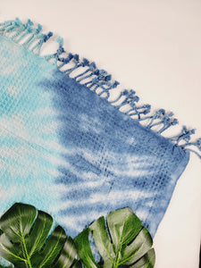 Bath Towel, Waffle Towel, Turkish Beach Towel, Handmade Tie dye