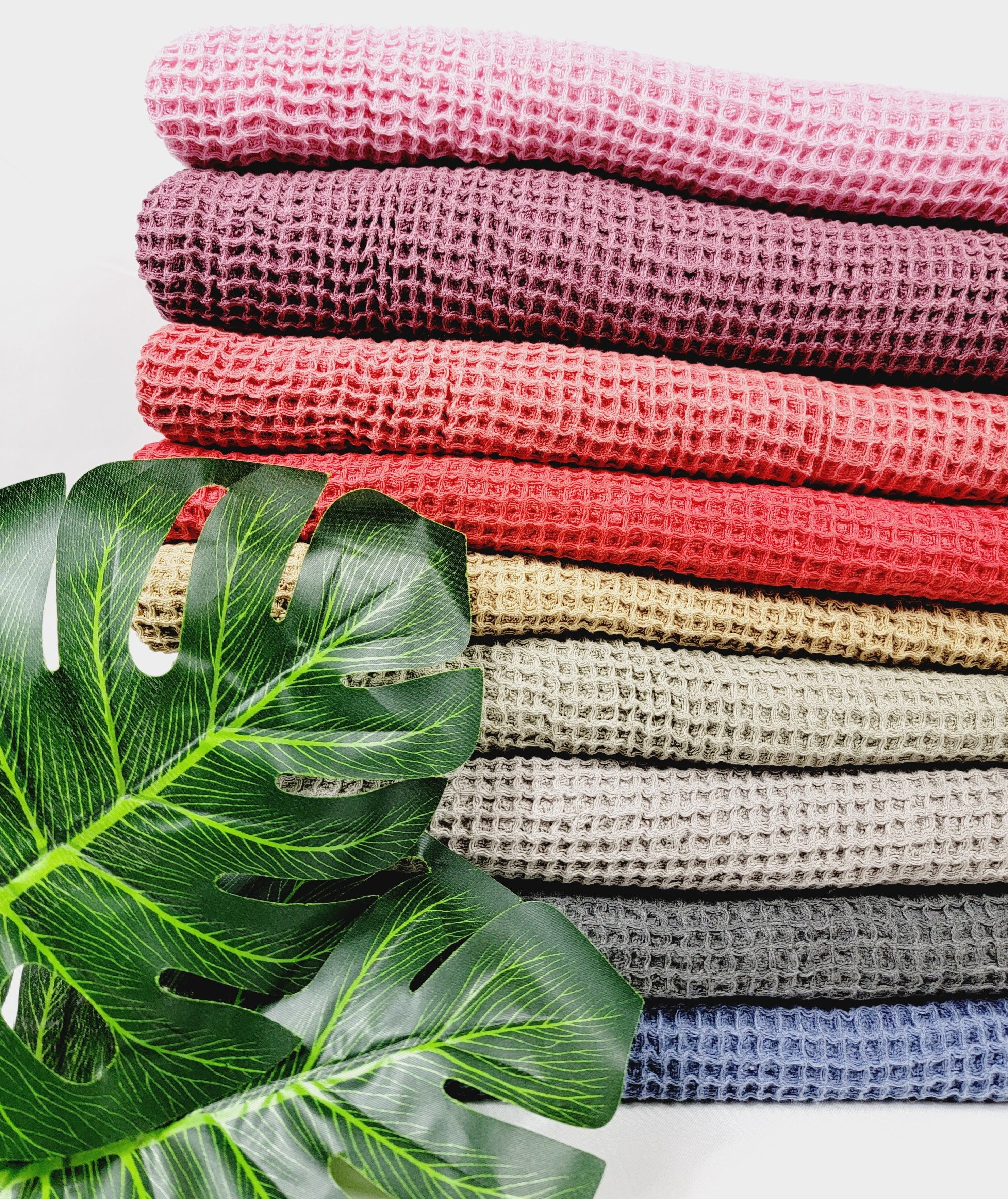 Orange waffle throw clearance